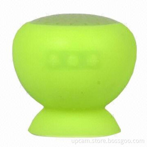 Laptop Mini Portable Wireless Bluetooth Speaker, Handsfree, Suction Cup Design, with Stereo Sound